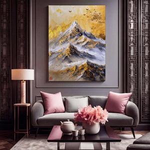 Gold Foil Wall Art